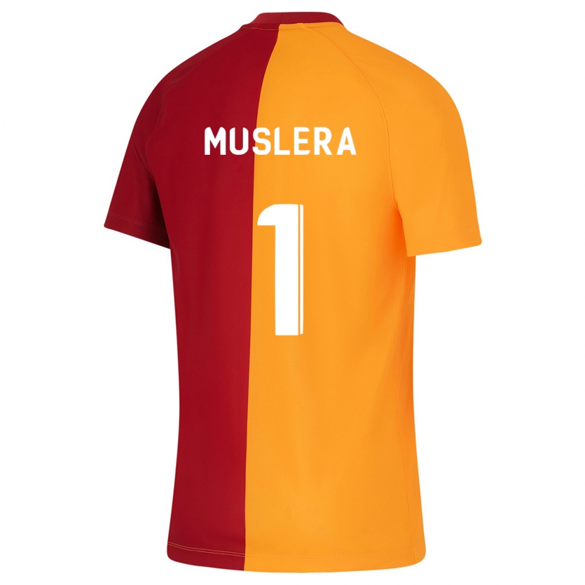 Hombre Camiseta Fernando Muslera #1 Naranja 1ª Equipación 2023/24 La Camisa Chile