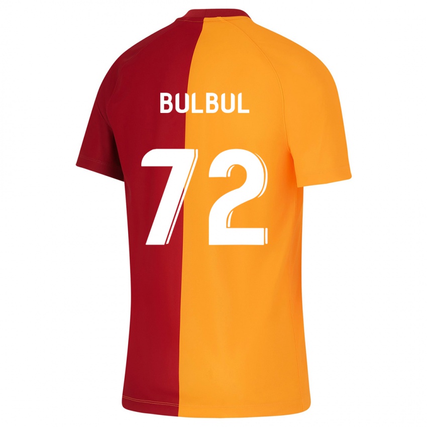 Hombre Camiseta Ali Turap Bülbül #72 Naranja 1ª Equipación 2023/24 La Camisa Chile