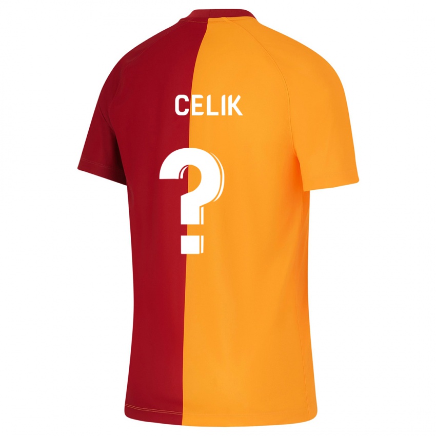 Hombre Camiseta Berke Celik #0 Naranja 1ª Equipación 2023/24 La Camisa Chile
