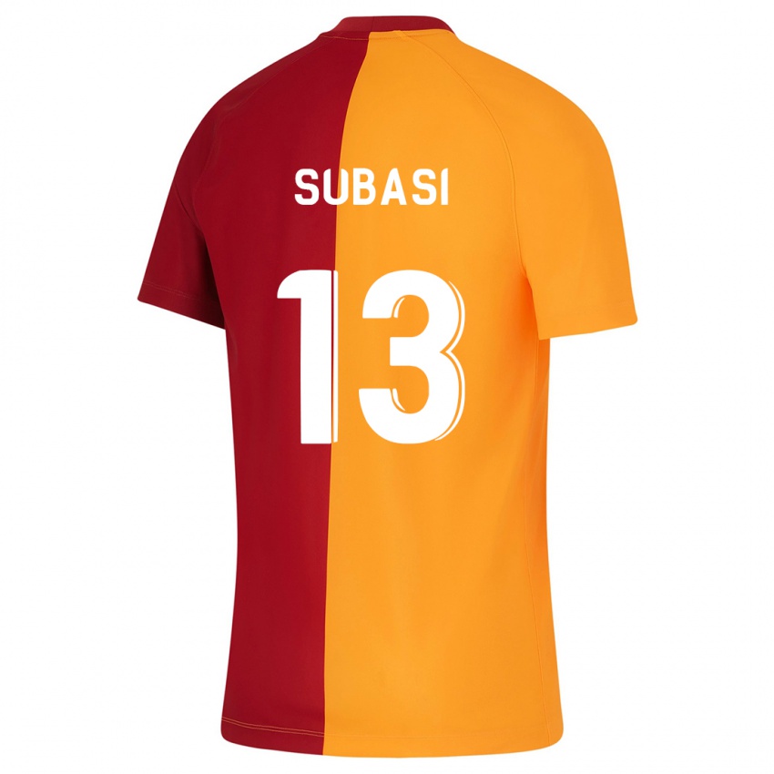 Hombre Camiseta Kadir Subasi #13 Naranja 1ª Equipación 2023/24 La Camisa Chile