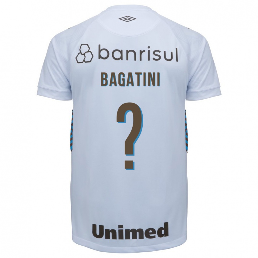 Hombre Camiseta Gustavo Bagatini #0 Blanco 2ª Equipación 2023/24 La Camisa Chile