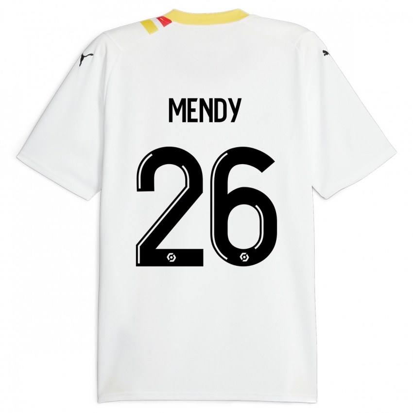 Hombre Camiseta Nampalys Mendy #26 Negro 2ª Equipación 2023/24 La Camisa Chile