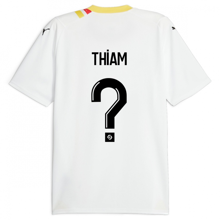 Hombre Camiseta Mamadou Thiam #0 Negro 2ª Equipación 2023/24 La Camisa Chile