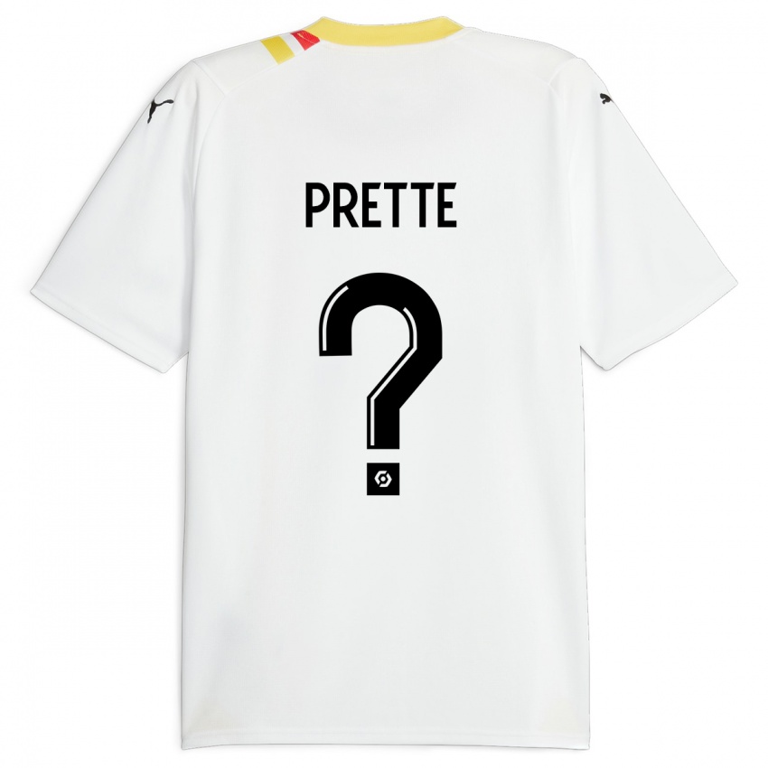 Hombre Camiseta Andréa Prette #0 Negro 2ª Equipación 2023/24 La Camisa Chile