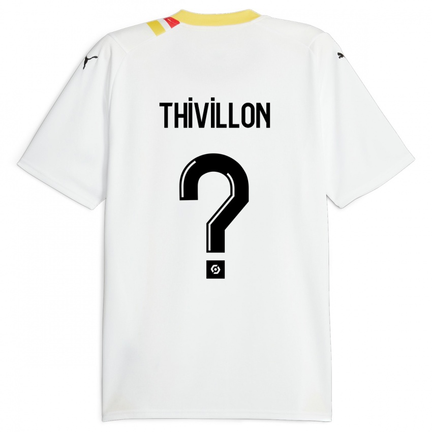 Hombre Camiseta Lina Thivillon #0 Negro 2ª Equipación 2023/24 La Camisa Chile