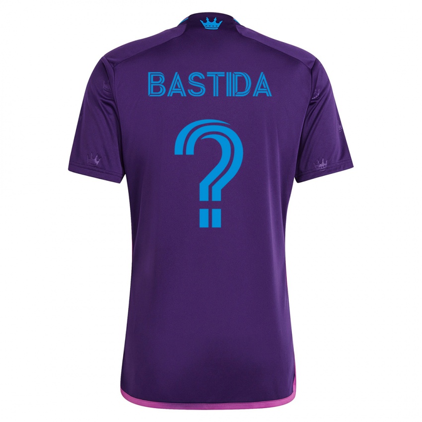 Hombre Camiseta Juan Martinez-Bastida #0 Violeta 2ª Equipación 2023/24 La Camisa Chile