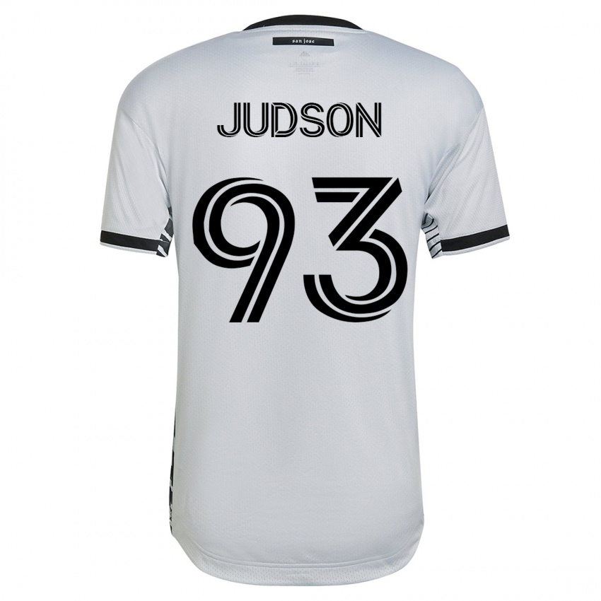 Hombre Camiseta Judson #93 Blanco 2ª Equipación 2023/24 La Camisa Chile