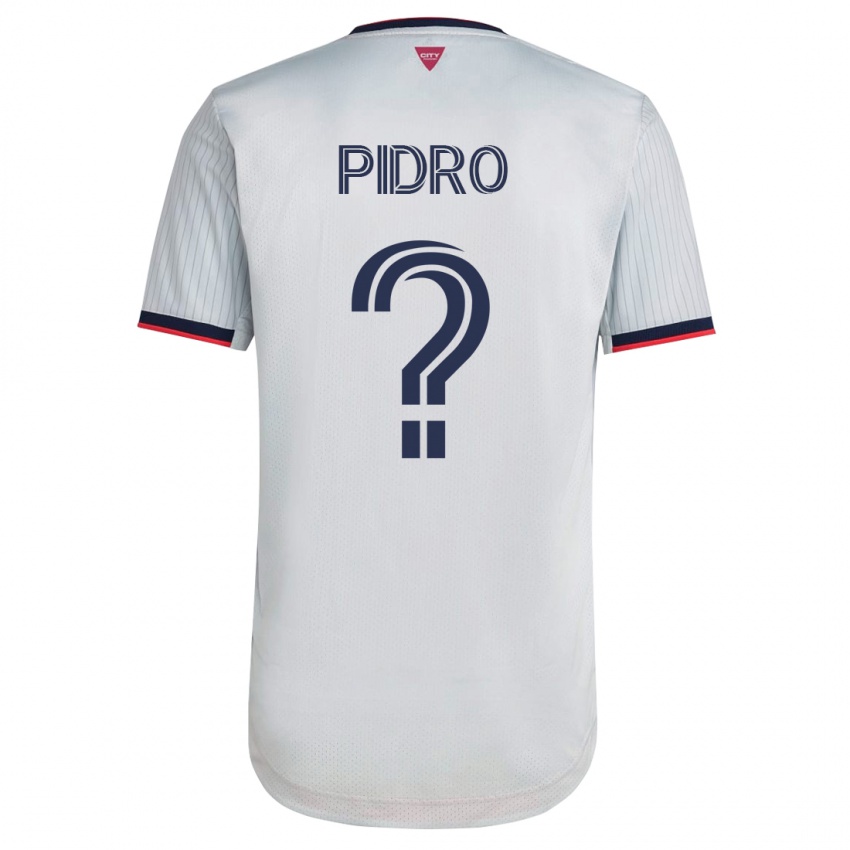 Hombre Camiseta Selmir Pidro #0 Blanco 2ª Equipación 2023/24 La Camisa Chile