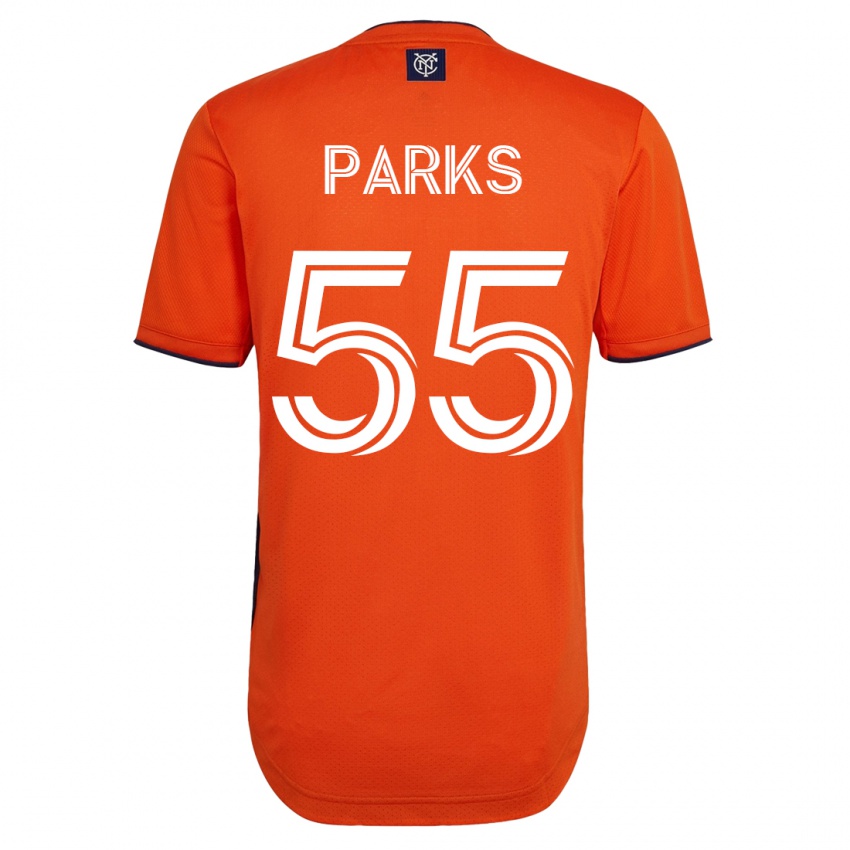 Hombre Camiseta Keaton Parks #55 Negro 2ª Equipación 2023/24 La Camisa Chile