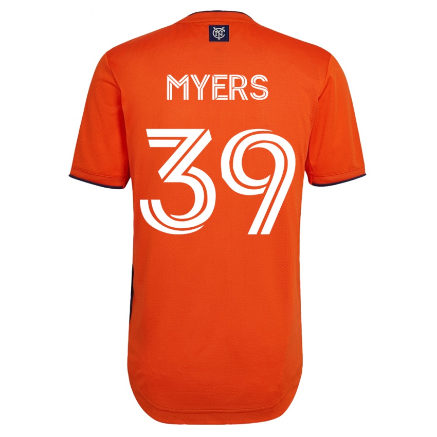 Hombre Camiseta Md Myers #39 Negro 2ª Equipación 2023/24 La Camisa Chile