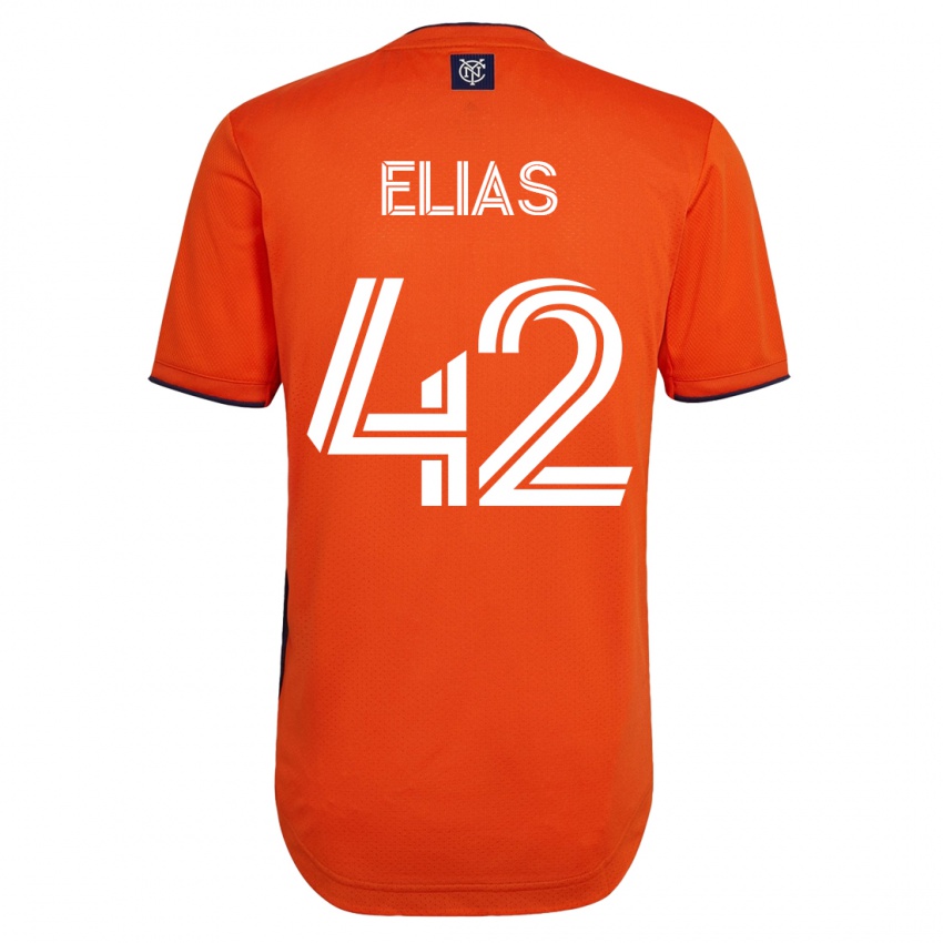 Hombre Camiseta Piero Elias #42 Negro 2ª Equipación 2023/24 La Camisa Chile