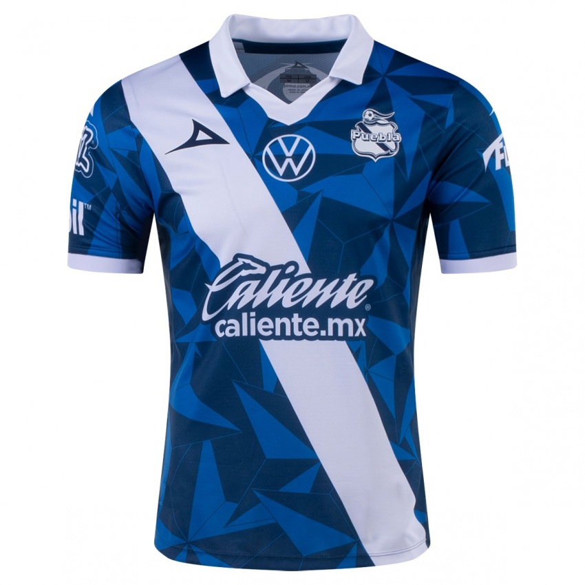 Hombre Camiseta Su Nombre #0 Azul 2ª Equipación 2023/24 La Camisa Chile
