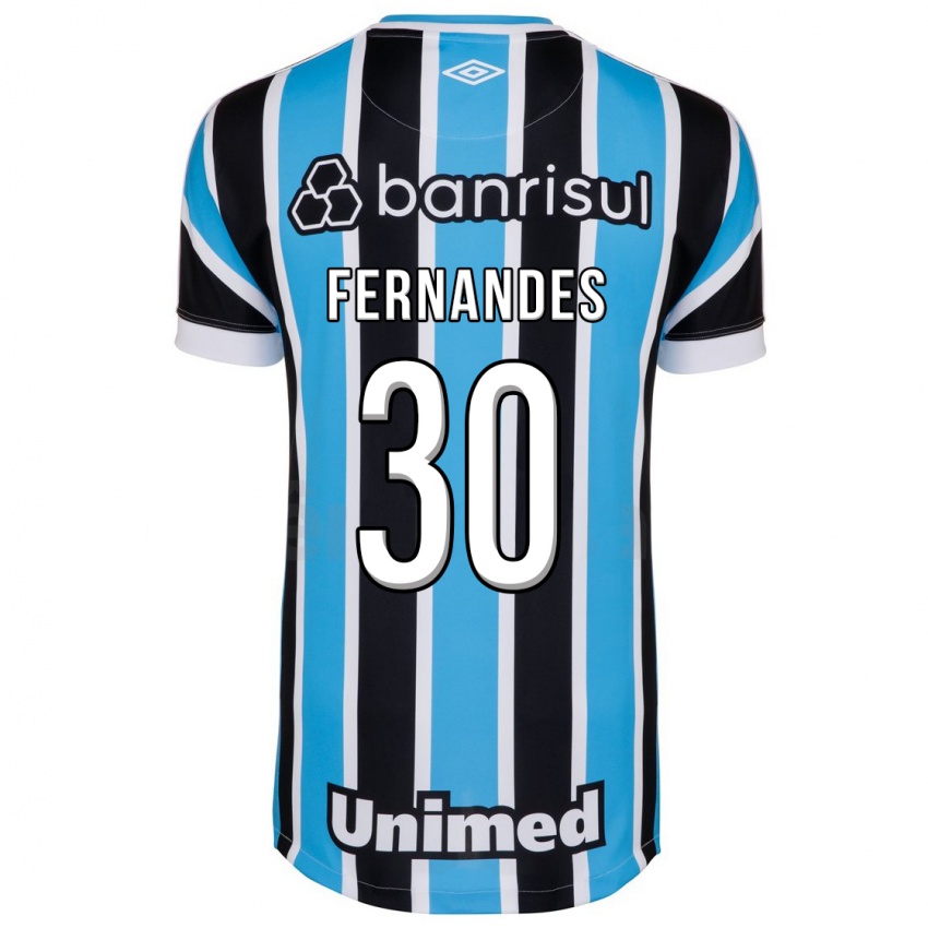 Mujer Camiseta Raquel Fernandes #30 Azul 1ª Equipación 2023/24 La Camisa Chile