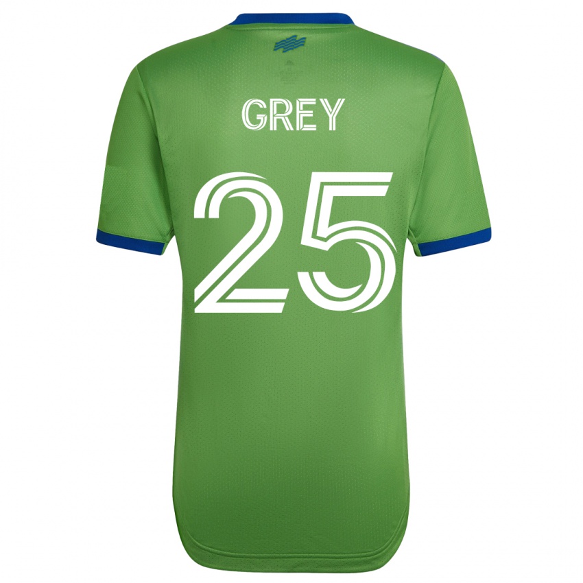 Mujer Camiseta Mireya Grey #25 Verde 1ª Equipación 2023/24 La Camisa Chile