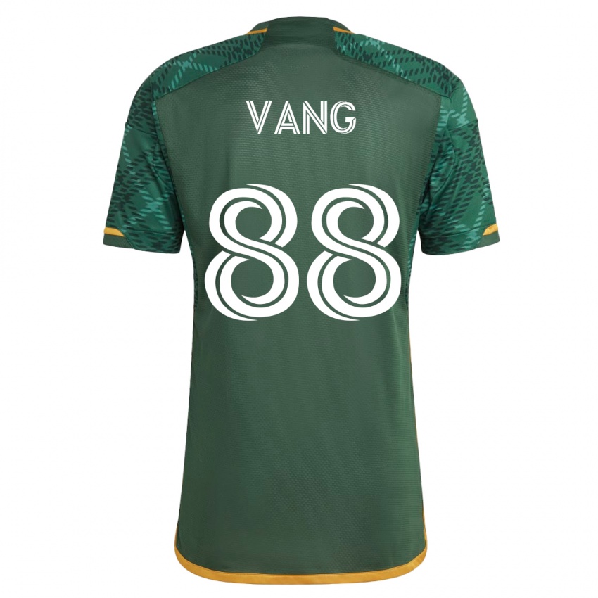 Mujer Camiseta Michael Vang #88 Verde 1ª Equipación 2023/24 La Camisa Chile