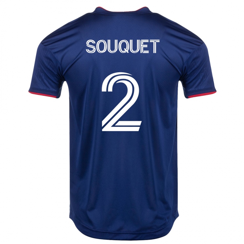 Mujer Camiseta Arnaud Souquet #2 Armada 1ª Equipación 2023/24 La Camisa Chile