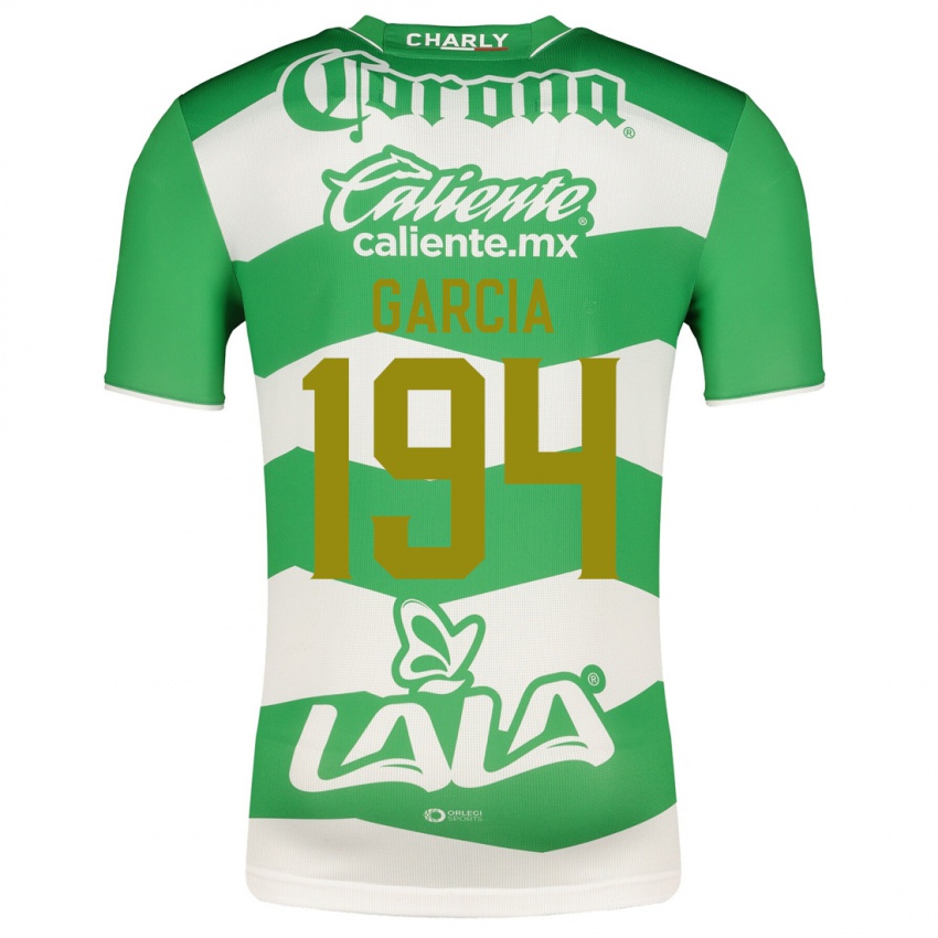 Mujer Camiseta Anthony García #194 Verde 1ª Equipación 2023/24 La Camisa Chile