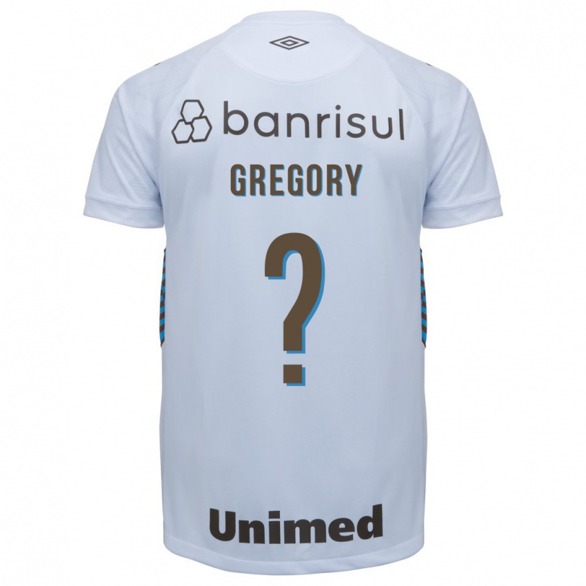 Mujer Camiseta Gregory #0 Blanco 2ª Equipación 2023/24 La Camisa Chile