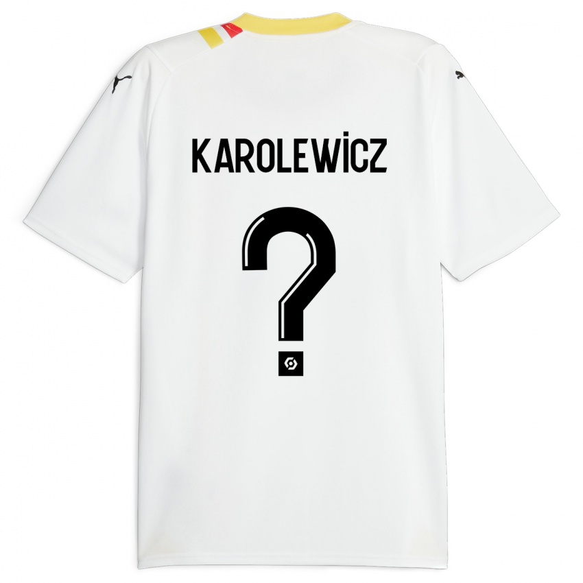 Mujer Camiseta Roman Karolewicz #0 Negro 2ª Equipación 2023/24 La Camisa Chile