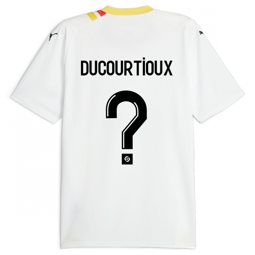 Mujer Camiseta Ilan Ducourtioux #0 Negro 2ª Equipación 2023/24 La Camisa Chile