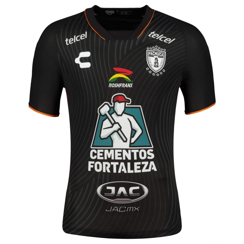 Mujer Camiseta Oussama Idrissi #5 Negro 2ª Equipación 2023/24 La Camisa Chile