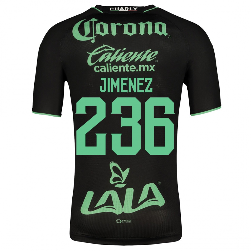Mujer Camiseta Tahiel Jiménez #236 Negro 2ª Equipación 2023/24 La Camisa Chile