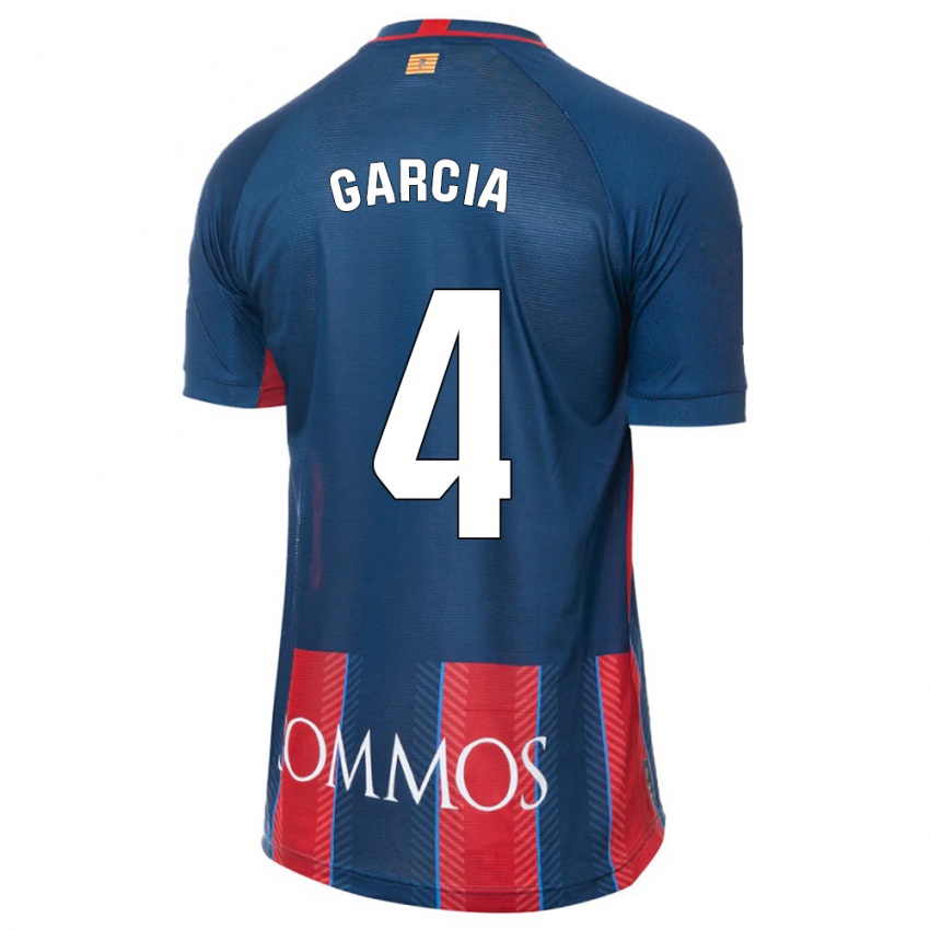 Niño Camiseta Nacho García #4 Armada 1ª Equipación 2023/24 La Camisa Chile