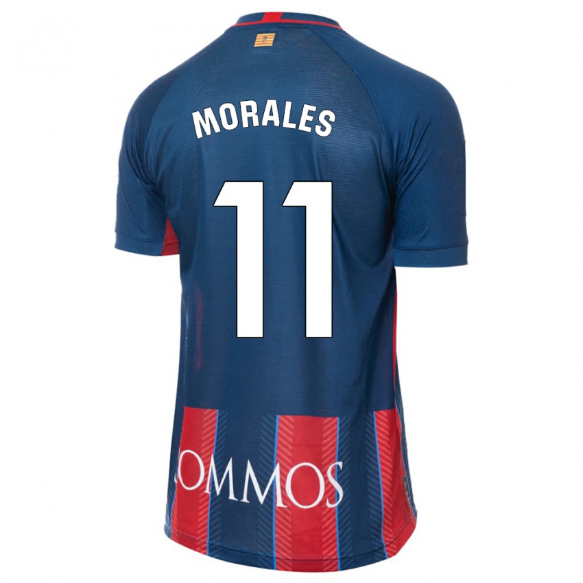 Niño Camiseta Carolina Morales #11 Armada 1ª Equipación 2023/24 La Camisa Chile
