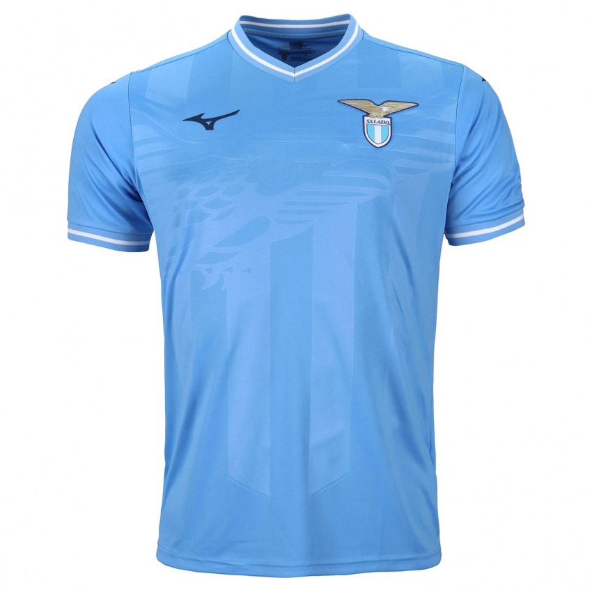Niño Camiseta Sarah Mattei #14 Azul 1ª Equipación 2023/24 La Camisa Chile