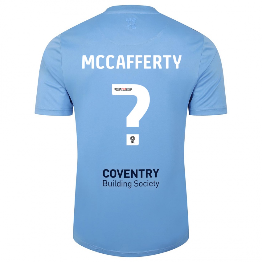 Niño Camiseta Lewys Mccafferty #0 Cielo Azul 1ª Equipación 2023/24 La Camisa Chile