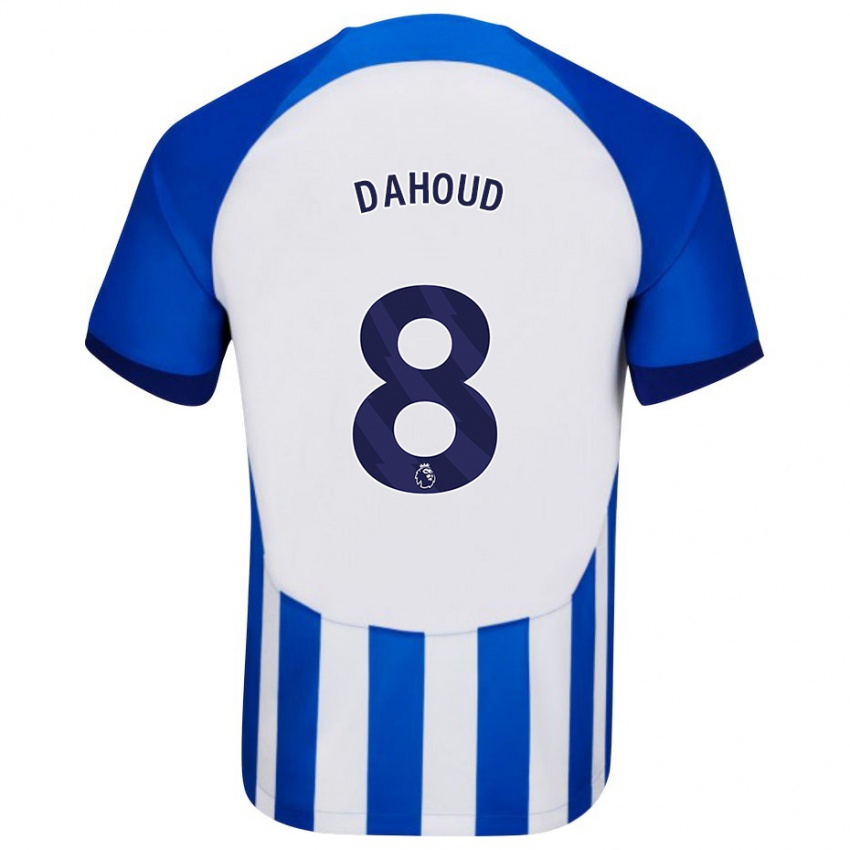 Niño Camiseta Mahmoud Dahoud #8 Azul 1ª Equipación 2023/24 La Camisa Chile