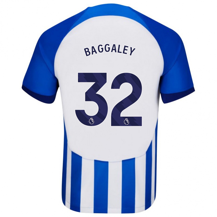 Niño Camiseta Sophie Baggaley #32 Azul 1ª Equipación 2023/24 La Camisa Chile