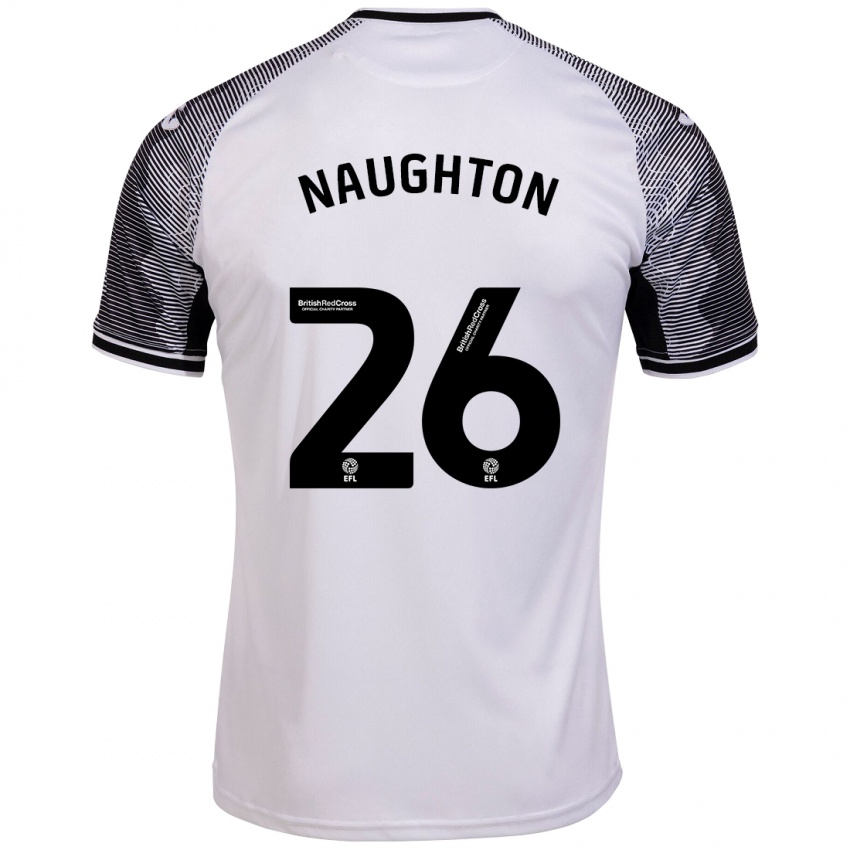 Niño Camiseta Kyle Naughton #26 Blanco 1ª Equipación 2023/24 La Camisa Chile