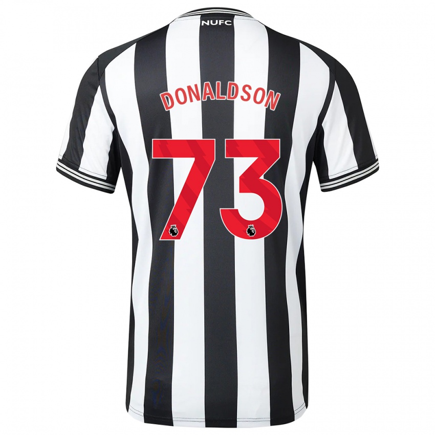 Niño Camiseta Josh Donaldson #73 Blanco Negro 1ª Equipación 2023/24 La Camisa Chile