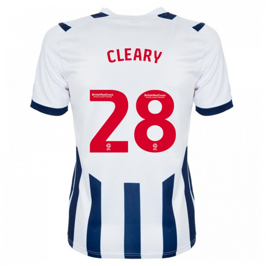 Niño Camiseta Reyes Cleary #28 Blanco 1ª Equipación 2023/24 La Camisa Chile