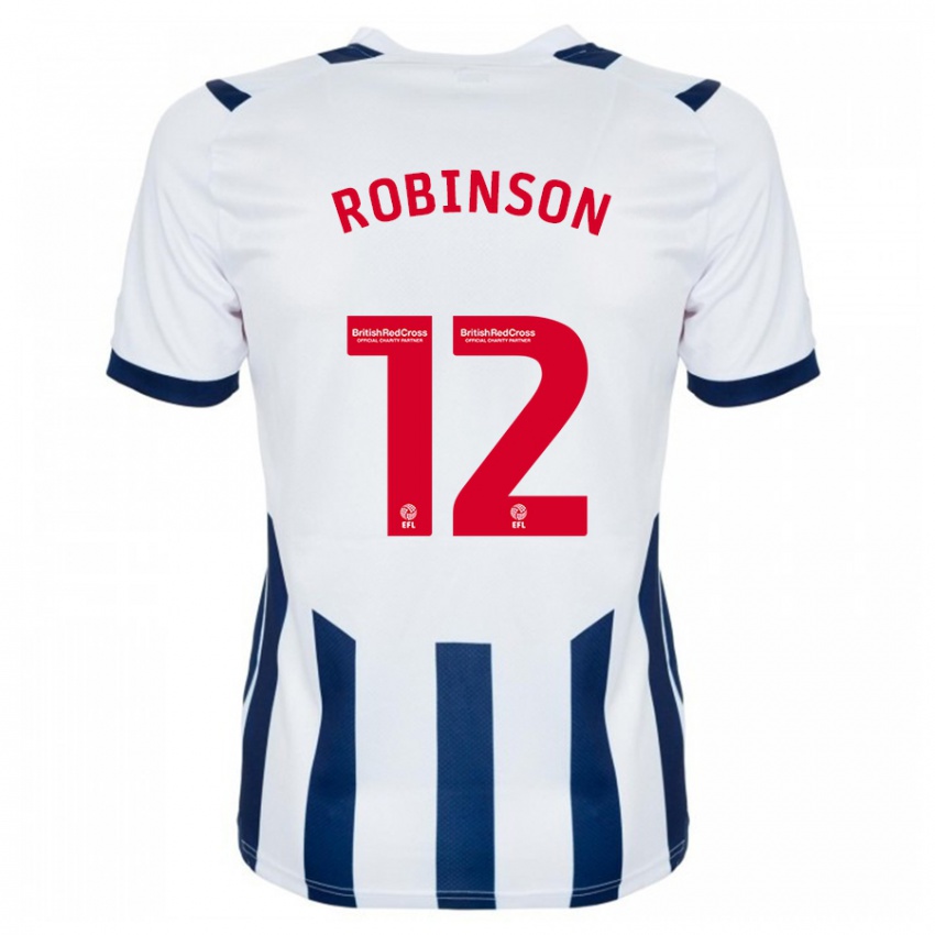 Niño Camiseta Leanne Robinson #12 Blanco 1ª Equipación 2023/24 La Camisa Chile