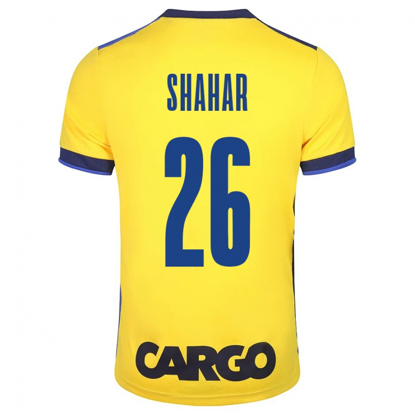Niño Camiseta Ido Shahar #26 Amarillo 1ª Equipación 2023/24 La Camisa Chile