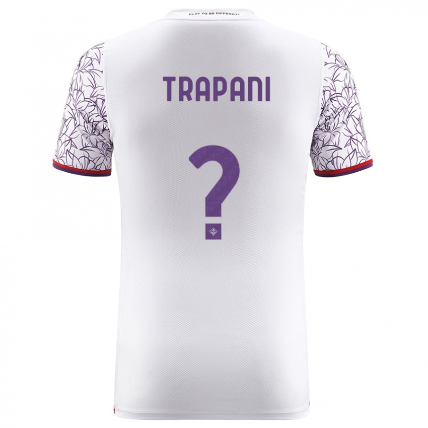 Niño Camiseta Niccolò Trapani #0 Blanco 2ª Equipación 2023/24 La Camisa Chile