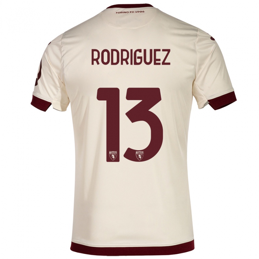 Niño Camiseta Ricardo Rodríguez #13 Champán 2ª Equipación 2023/24 La Camisa Chile