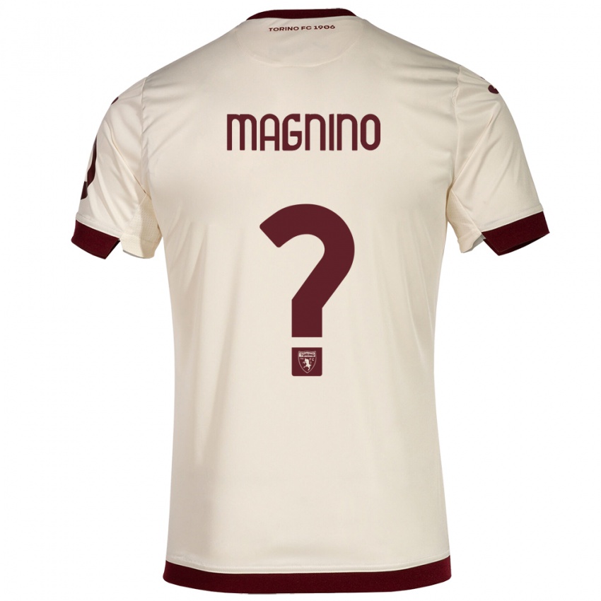 Niño Camiseta Emanuele Magnino #0 Champán 2ª Equipación 2023/24 La Camisa Chile