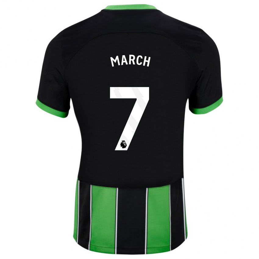 Niño Camiseta Solly March #7 Verde Negro 2ª Equipación 2023/24 La Camisa Chile