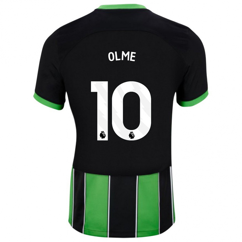 Niño Camiseta Julia Margareta Zigiotti Olme #10 Verde Negro 2ª Equipación 2023/24 La Camisa Chile