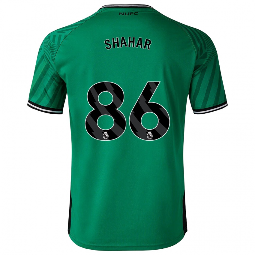 Niño Camiseta Leo Shahar #86 Verde 2ª Equipación 2023/24 La Camisa Chile