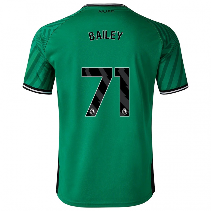 Niño Camiseta Scott Bailey #71 Verde 2ª Equipación 2023/24 La Camisa Chile