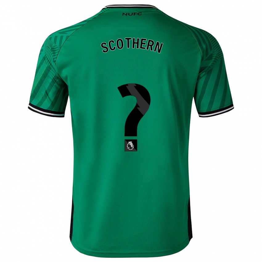 Niño Camiseta Ben Scothern #0 Verde 2ª Equipación 2023/24 La Camisa Chile