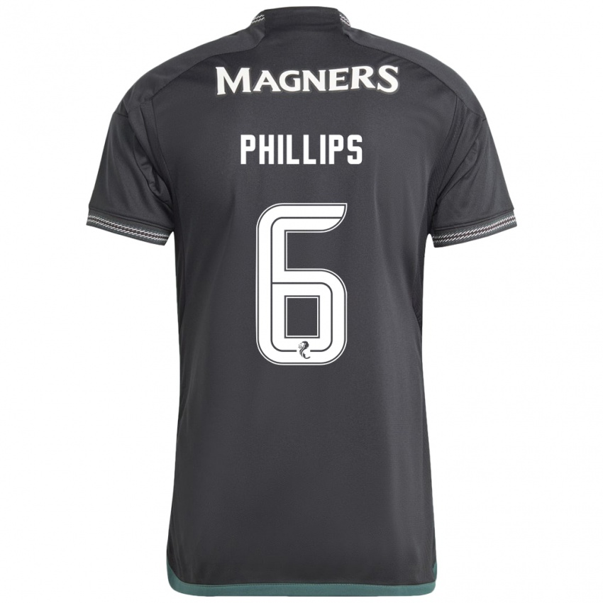 Niño Camiseta Nathaniel Phillips #6 Negro 2ª Equipación 2023/24 La Camisa Chile