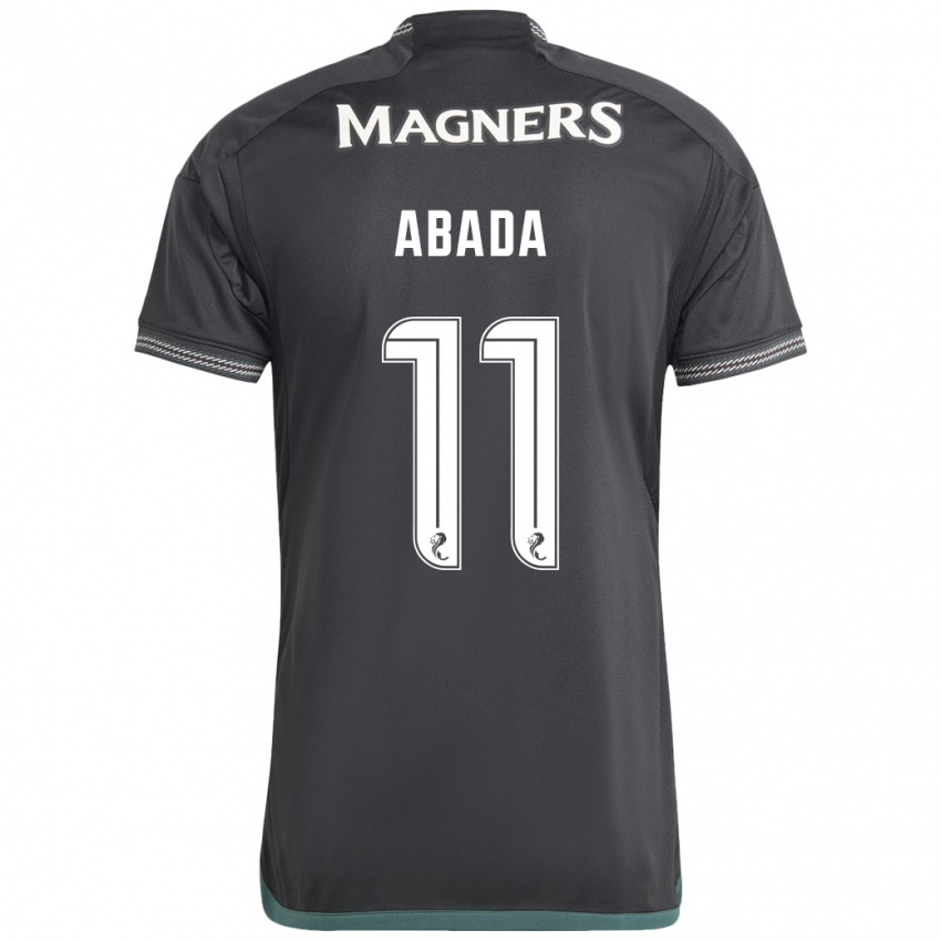 Niño Camiseta Liel Abada #11 Negro 2ª Equipación 2023/24 La Camisa Chile