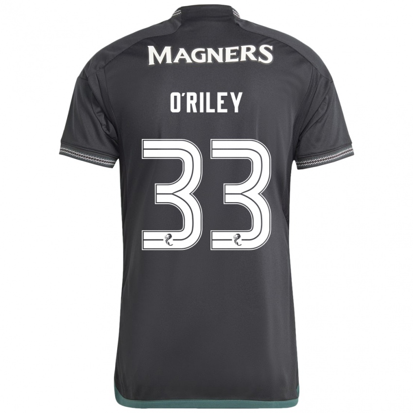 Niño Camiseta Matt O'riley #33 Negro 2ª Equipación 2023/24 La Camisa Chile