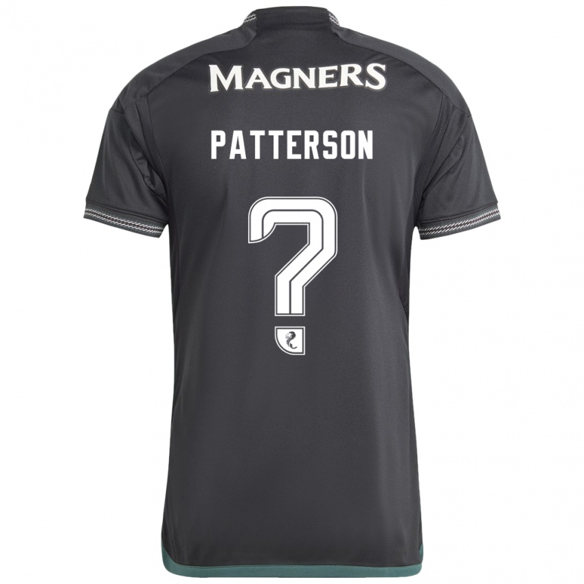 Niño Camiseta Cameron Patterson #0 Negro 2ª Equipación 2023/24 La Camisa Chile