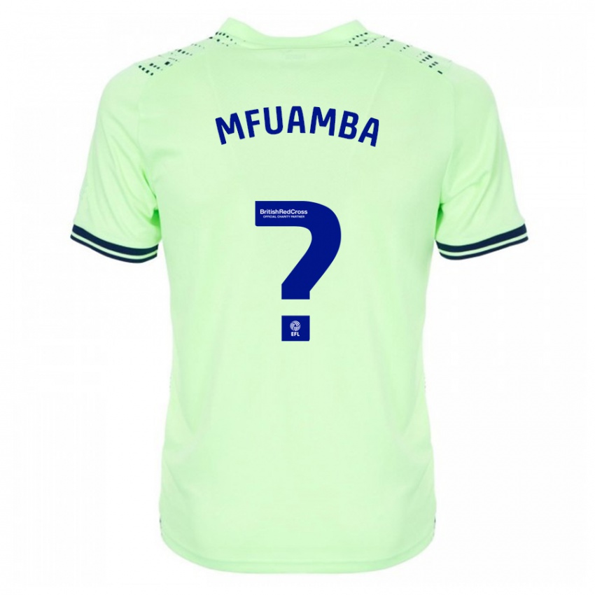 Niño Camiseta Kevin Mfuamba #0 Armada 2ª Equipación 2023/24 La Camisa Chile